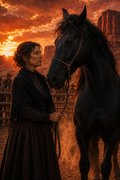 The Lonely Widow Who Bought an Outlaw's Horse