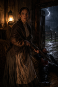 The Outlaw in Her Barn